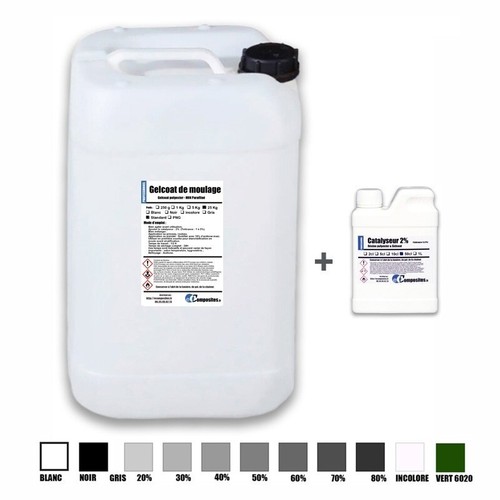 Gelcoat png non - paraffiné, 25