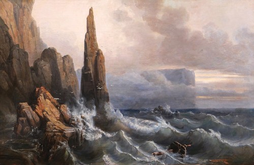 Tableau encadré marine