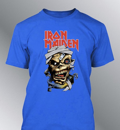 Tee shirt eddy iron - eddy, maiden