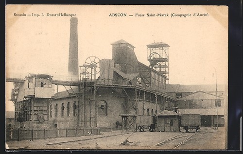Cpa abscon fosse saint - cpa,
