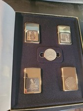 COFFRET 4 ZIPPO WORLD WAR II