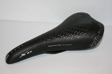 SELLE DE VELO ITALIA XO X0 NOIR GENUINE GEL TECHNOLOGY FEC ALLOY BICYCLE SADDLE