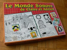 BOITE DE JEU EDUCATIF PEDAGOGIQUE : LE MONDE SONORE DE CLAIRE & ADRIEN – NATHAN