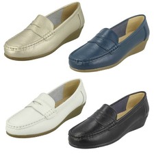 Ballerines En Cuir Pour Femmes