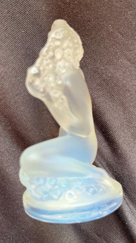 Sujet verre opalescent lalique - verre,