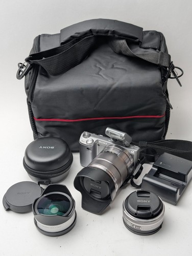 Sony nex mirrorless camera - sony, nex-5n