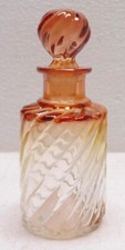 Ancien FLACON de toilette cristal  de BACCARAT modèle " bambou " (1)