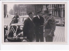 LILLE: militaire moto photo format CPA automobile citroen - très bon état