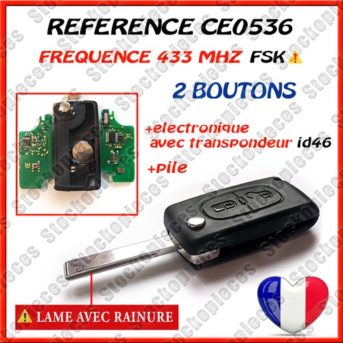 Cle vierge ce0536 compatible - cle,