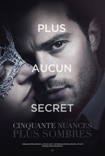 Affiche Pliée 40x60cm 50 NUANCES PLUS SOMBRES (2017) Jamie Dornan NEUVE