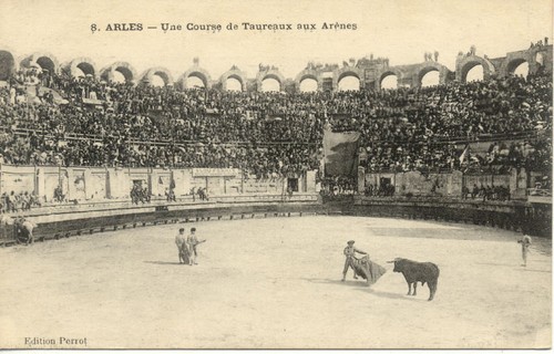 Arles arenes courses de - arenes,