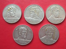 MEXIQUE   LOT DE 5 JETONS WORLD CUP MEXICO  1970 ESSO  (A 4007)