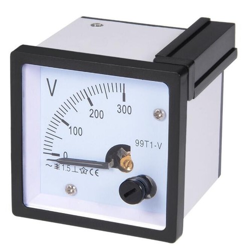 Voltmètre analogique efficace