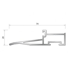 Seuil en aluminium OELT pour