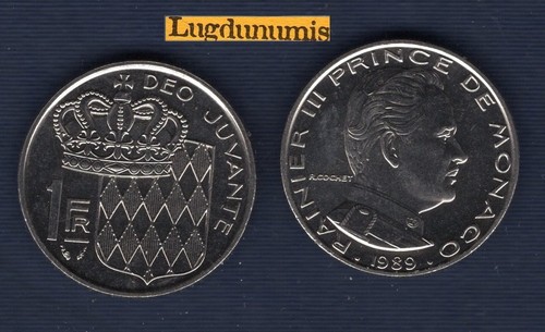 Monaco franc 1989 sup - 1,