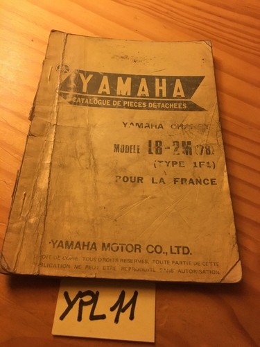 Yamaha parts list chappy - parts,