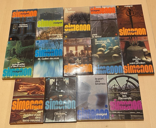 Maigret simenon lot - -, 14