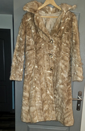 Manteau fourrure cuirs - manteau,
