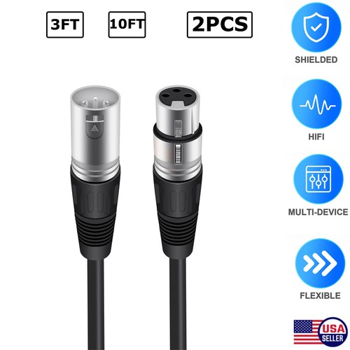 Pack 3ft 10ft - pack, xlr