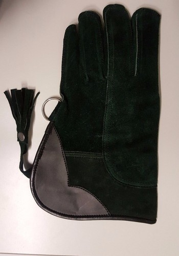 Fauconnerie gant cuir - cuir, daim