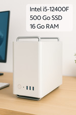 PC Compact Bureautique – Intel i5-12400F / 500 Go SSD / 16 Go RAM