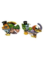 Paire de figurines « Tom’s Drag » – Tomscompany Chat & Poisson