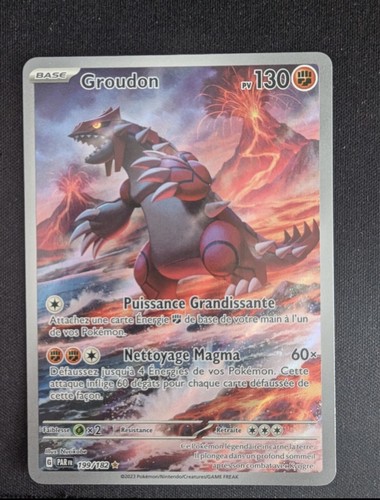 Carte pokemon groudon - groudon, ar