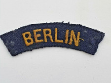 Insigne d'épaule "BERLIN"