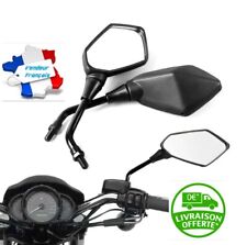 Rétroviseur Convexe Universel Pour Moto Scooter Quad Bike 8mm NOIR