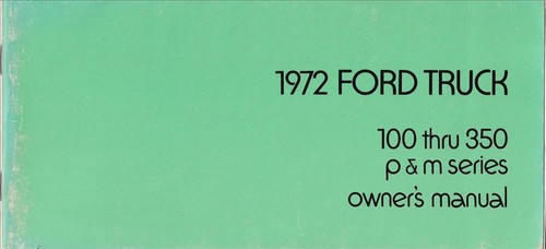 Original 1972 ford f100 f250 - 1972,
