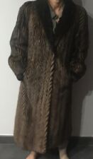 manteau Long en queue de vison