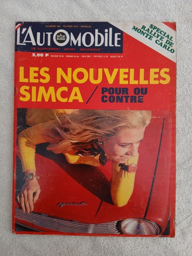 Automobile 285 2 1970 - l'automobile, 2/1970