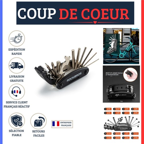 Rockbros kit outils vélo - rockbros,