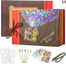 AIOR Album Photo Scrapbooking, Adventure Book DIY Scrapbook Traditionnel Livre