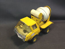 Ancien jouet camion en tole des années 1960 TONKA bétonnière old toy truck