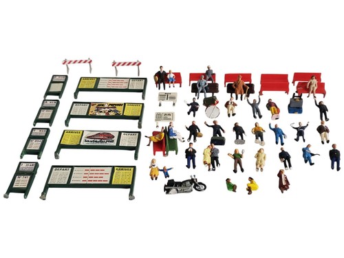 Lot décor gare - lot,