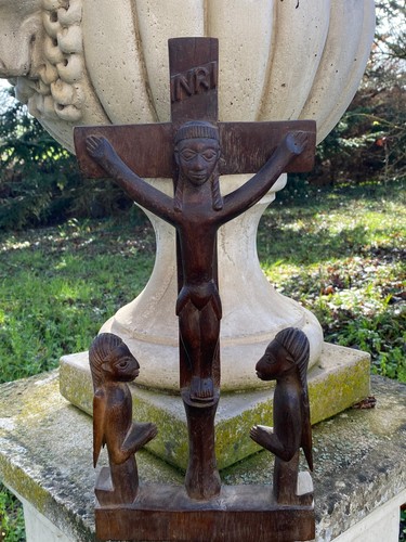 Crucifix art tribal - crucifix,