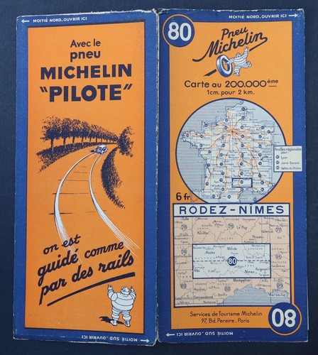 Carte michelin rodez - carte,