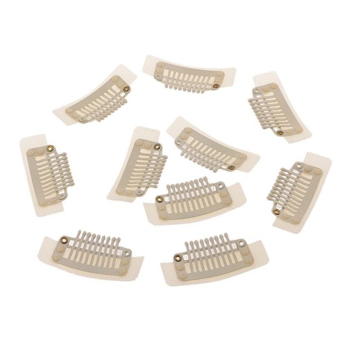 10pcs pack clips de peigne - de,
