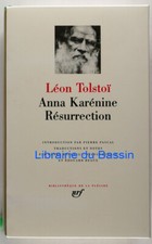 Anna Karénine Résurrection Léon Tolstoï 2001