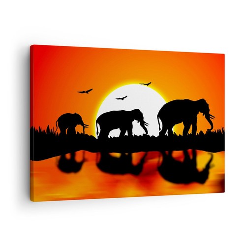 Impression sur toile 70x50cm - toile,