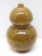 -ANCIENNE GOURDE à EAU/Vin pour PAYSAN Terre cuite émaillée CHAPPELLE des POTS D