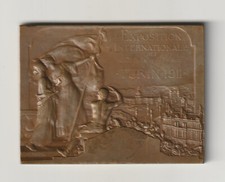 MEDAILLE, EXPOSITION INTERNATIONALE des INDUSTRIES et du TRAVAIL - TURIN 1911