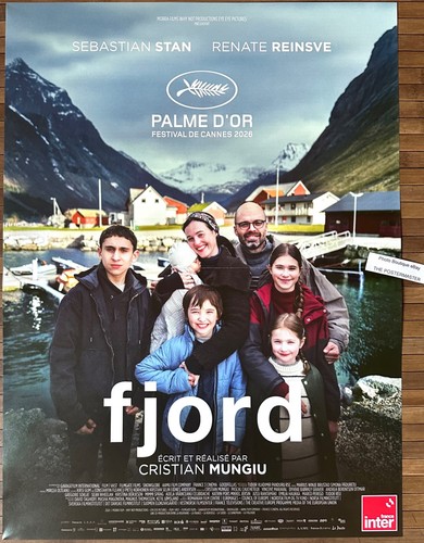Affiche cinéma fjord 40x60cm - cinéma,