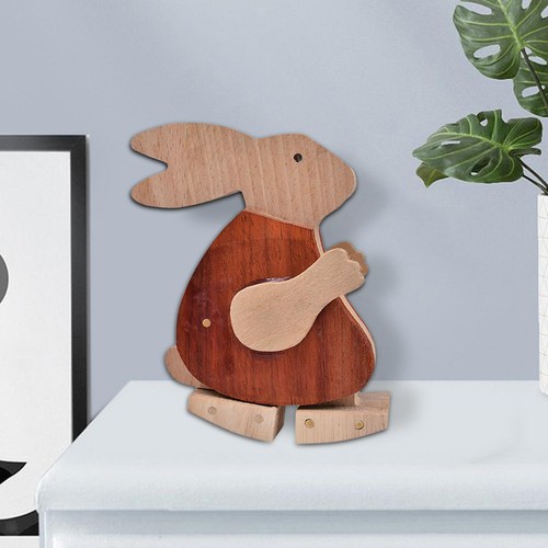 Lapin pâques bois - lapin, en