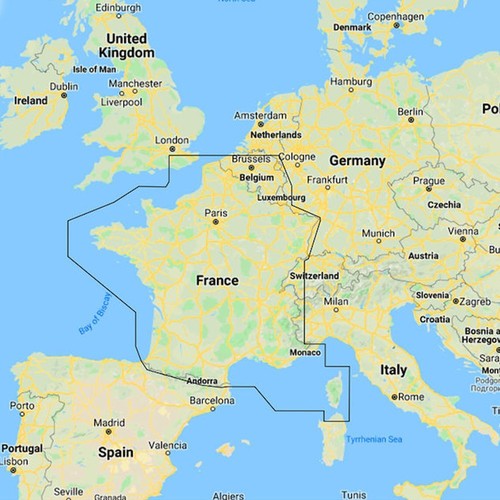Map reveal y065 france - reveal, ew-y065