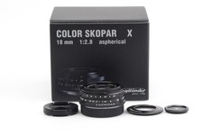 Voigtländer Color Skopar 2.8/18Mm Noir Pour Fuji X