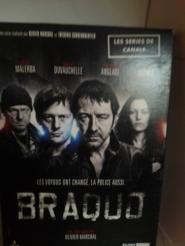 Dvd serie braquo - tv,