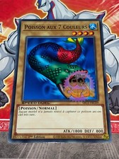 Carte YU GI OH POISSON AUX 7