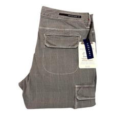 Jacob Cohen Academy IKE COMFORT Homme Cargo Chino Pantalon Jeans Beige Braun